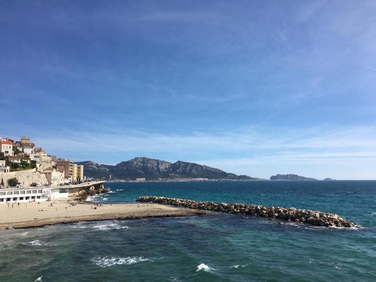 T2 Equipe Au Calme + Terrasse A 1 Km De La Mer Marseille Exterior photo